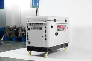 8千瓦靜音柴油發電機公寓用
